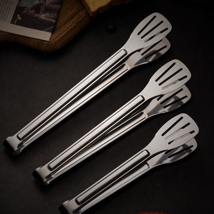 Stainless Steel Food Tongs Kitchen Utensils Buffet Cooking tool