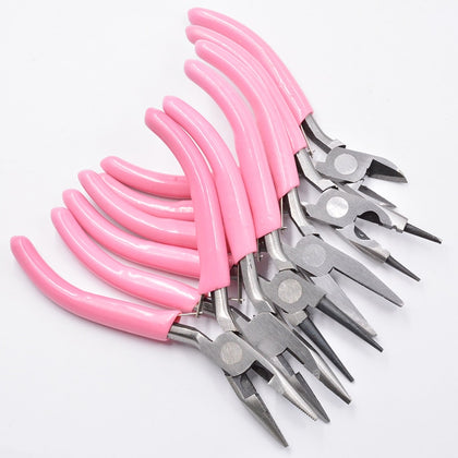 Cute Pink Color Handle Anti-slip Splicing