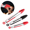 Silicone BBQ Grilling Tong Kitchen Cooking Salad Bread