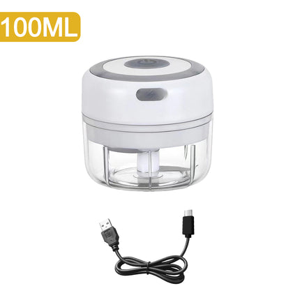 Mini Electric Garlic Crusher Grinder